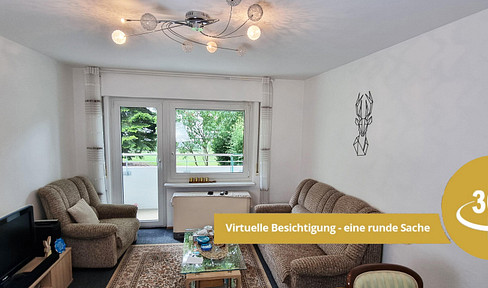 2-room apartment with balcony, 3D tour and two cellar compartments in Sindelfingen