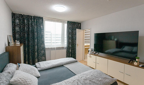Solid investment in Kerpen-Brüggen - rented 2-room apartment with underground parking space & kitchen