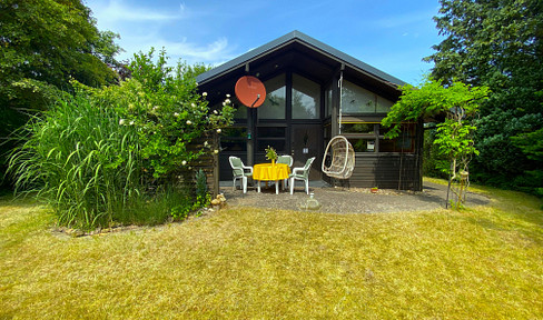 Scandinavian wooden house with garden in a fantastic location on the Steinhuder Meer