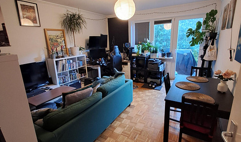 2-room apartment with fitted kitchen and balcony!