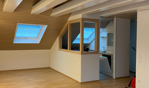 3-room attic apartment for sale