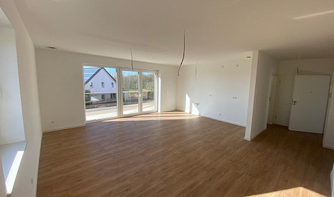 Modern 3-room apartment with underground parking space & balcony - new build from 2022