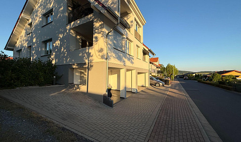 Modern single apartment with a wonderful distant view in Bad Wildungen