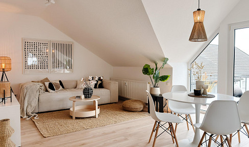 3-room apartment with balcony in a central location in Ober-Roden (Rödermark)