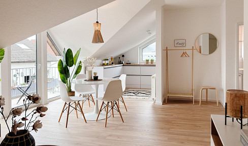3-room apartment with balcony in a central location in Ober-Roden (Rödermark)