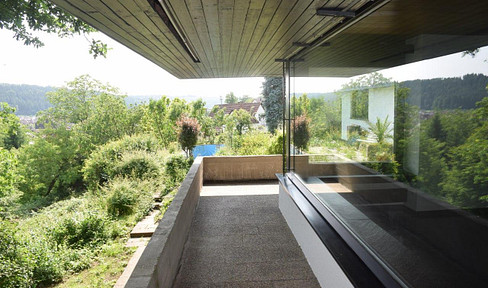 Bungalow near Stuttgart on a south-facing slope
