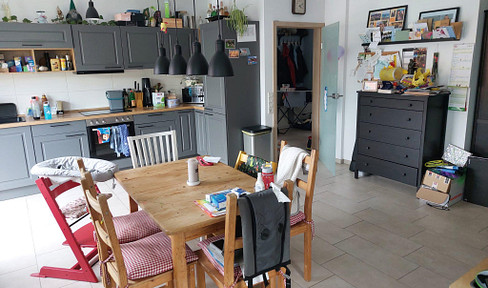 Duplex apartment with balcony and private garden
