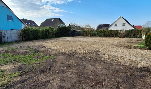 Developed plot in Broderstorf. Can be built on immediately.