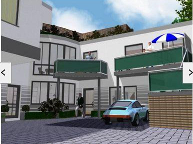 Exclusive / spacious 70 sqm 2 room new build apartment in the center of Würzburg on Peterplatz - FREE OF PROVISION-