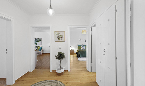 Available immediately! Bright, renovated apartment in a great location in Straubing, 5% yield