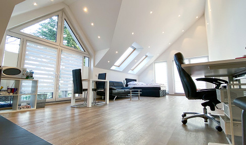 Light-flooded, prestigious furnished studio in Bad Soden/Ts