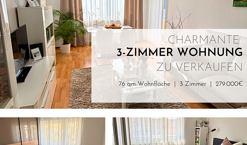 Charming 3-room apartment with balcony