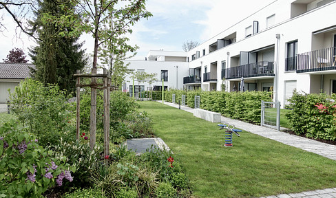 Fantastic 4.5-room apartment in Unterschleißheim - As new, top furnishings & southwest-facing terrace