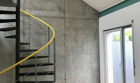 Architektonisch außergewöhnliche Maisonette Wohnung + separate Einliegerwohnung