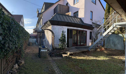 Attractive 3-room apartment with garden