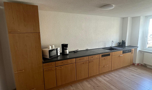 Renovated, furnished 3-room apartment in an old building
