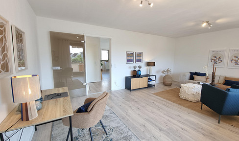 3,5 Zi.-ETW in sympathischem 4 Familienhaus mit West-Balkon in bevorzugter Wohnlage im Sand