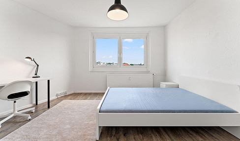 Ready-to-move-in furnished 3-share room in Köpenick - top location, washing machine, kitchen