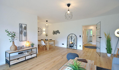 Modern, renovated 2-room apartment for first occupancy and commission-free