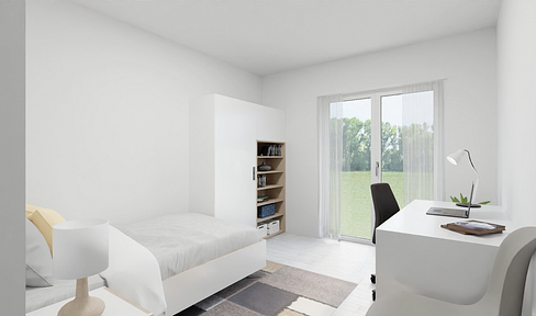 Modern 4.5-room apartment in Ergenzingen - barrier-free & only 5 min. walk to the train station with VVS