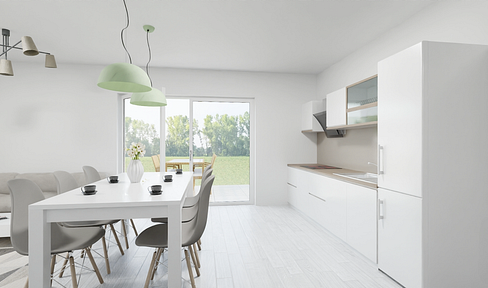 3,5-Zi.-EG-Wohnung in Ergenzingen – barrierefrei, mit Garten & VVS in 5 Gehmin.
