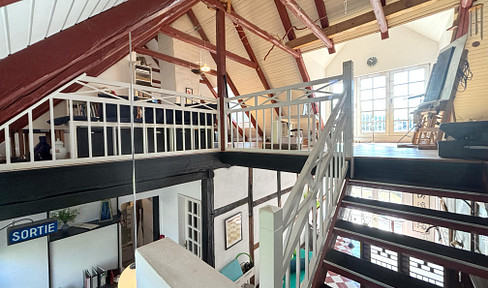 Wohnen u Arbeiten Charmantes ehemaliges Landhaus naturverbunden in Rullstorf bei Lüneburg