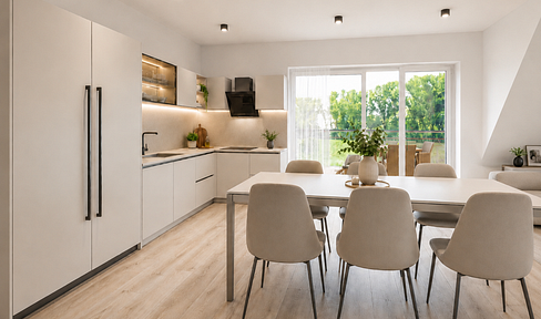 Platz für die ganze Familie – 6,5-Zi.-Maisonette in Ergenzingen mit Balkon & VVS in 5 Gehmin.