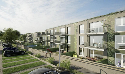 Sonnige Wohnung mit Balkon - Erstbezug