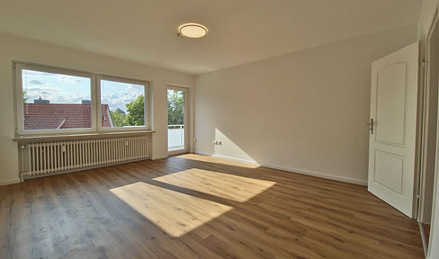 Modernized 3-room apartment near the train station