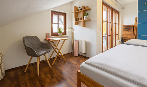 WG-Zimmer mit Highspeedinternet und Balkon (all inclusive mit Möbeln)