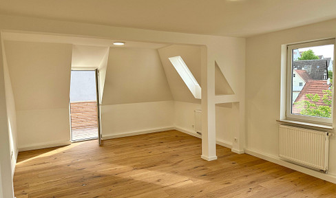 Exclusive 2-room apartment with roof terrace, kitchen and parking space