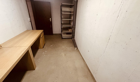 Cellar/storage room with window and electricity