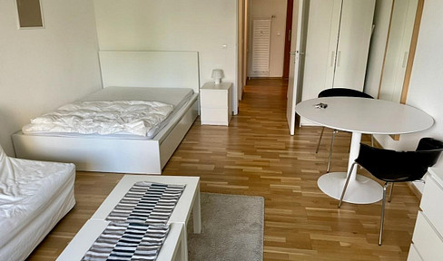 Charming one-room apartment with balcony in a central location!