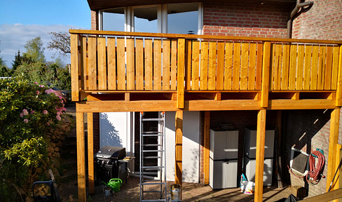 ETW maisonette with garden and parking space