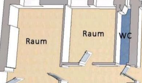 40m2 Büro Praxis