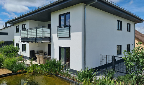 Two-family house, modern beautiful city villa, unobstructed view, ground floor barrier-free, commission-free