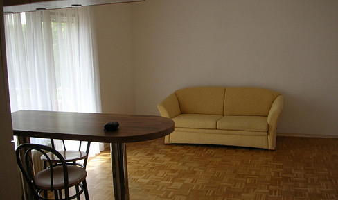 Stuttgart-Hofen, 1,5-Zi-32m², EG, EBK, Balkon, teilmöbliert, Stellplatz