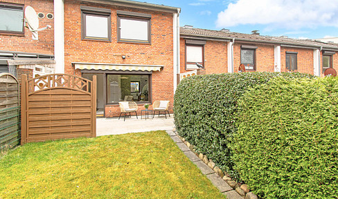 Terraced house in Bramfeld: Bright, quiet & with its own garden