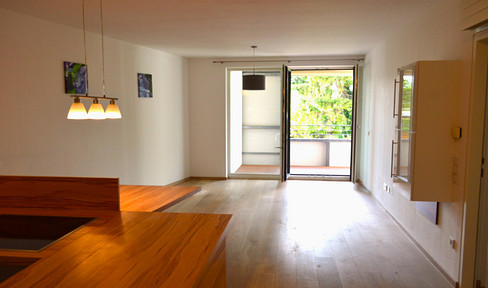 Commission-free 2-room condominium, quiet green area, near Danube Island