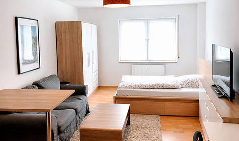 Bezugsfreies 1-Zimmer-Apartment in Kassel-Mitte (Aufzug, möbliertes Wohnen & Documenta-Potenzial