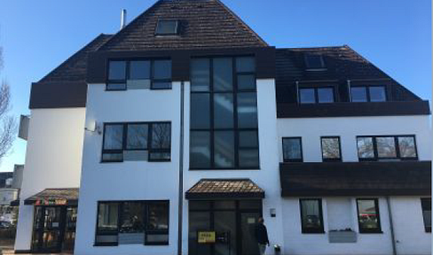 Bright apartment centrally located opposite the university of applied sciences with parking space