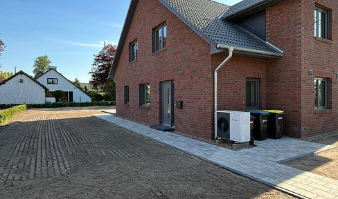 First-time occupancy of an exclusive new-build DHH in Sottrum