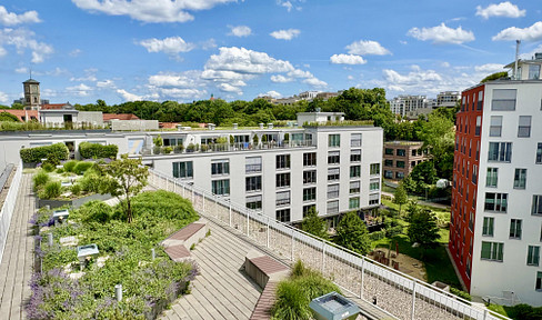 New build in a dream location: Exclusive 2-room apartment directly on the Auer Mühlbach stream