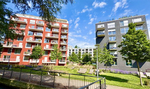 Neubau in Traumlage: Exklusive 2-Zimmer Wohnung direkt am Auer Mühlbach