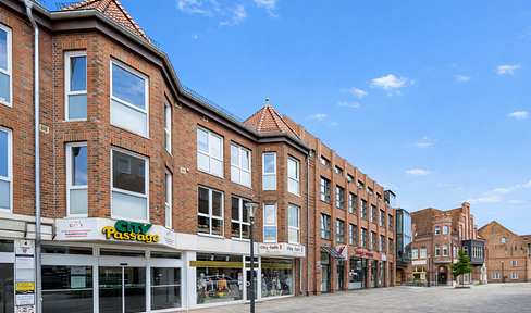 "Capital investment in city center location of Winsen - rented & with development potential" Commission-free!