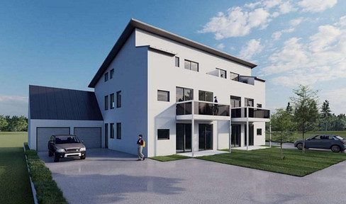 Moderne 3 Zimmerwohnung inkl. moderner Einbauküche & einem Stellplatz u. Garage