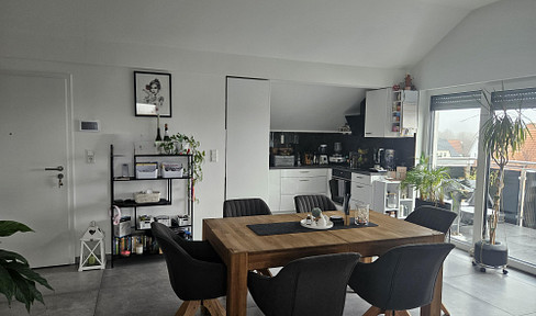 3-room apartment in Erlensee for rent - Incl. fitted kitchen & parking space