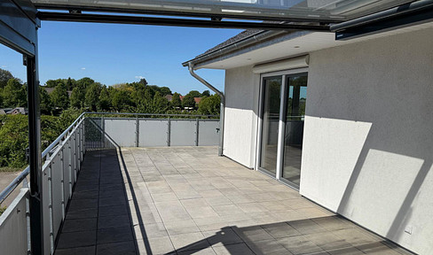 Exclusive 3-room penthouse apartment with a spacious roof terrace in the heart of Twistringen
