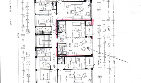 2 room apartment Gellershagen