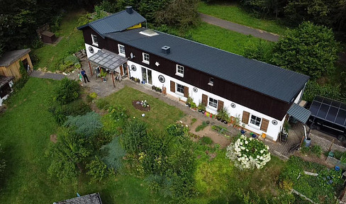 Idyllic house in green surroundings with lots of peace and quiet
